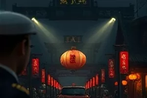 悬疑剧《雪落无声处》被封山路与孤立木屋的封面画面